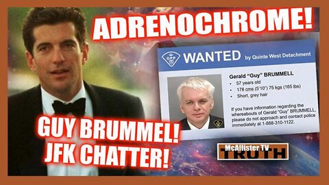 GUY BRUMMEL INTERVIEW! ADRENO CHROME! - MCALLISTER TV 3/29/22