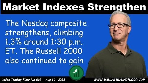 Market Indexes Strengthen