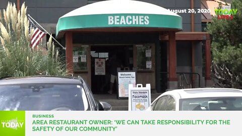 Area restaurant owner: ‘We can take responsibility for the safety of our community’