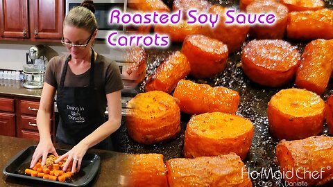 Roasted Soy Sauce Carrots | Dining In With Danielle