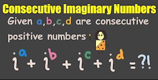 Math Test Question - Consecutive Imaginary Number