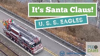 U. S. S. Eagles found Santa