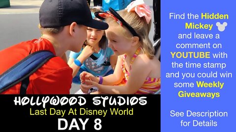 Hollywood Studios - Last Day - Disney Vlog Day 8