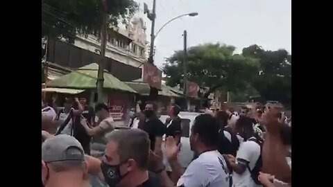 Protesto em São Januário - Vídeo 1 - 12/11/2020