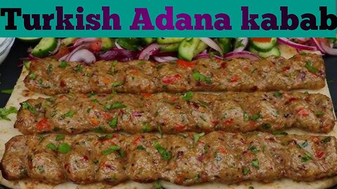 Turkish Adana Kabab