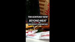 Tim Hortons’ New Beyond Meat Breakfast Sandwiches