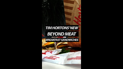 Tim Hortons’ New Beyond Meat Breakfast Sandwiches