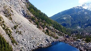 18km Hike to an Entire Mountain that BROKE OFF! Spire Lake, Vancouver Island, Canada