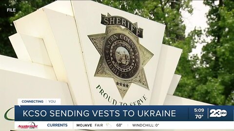 Kern County Sheriff's Office sending bulletproof vets to Ukraine
