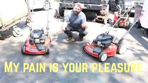 2 #Free Kohler Powered Toro Lawn Mower's That Won't Run 2 DIFFERENT ISSUES! Let's Fix and Flip Em!