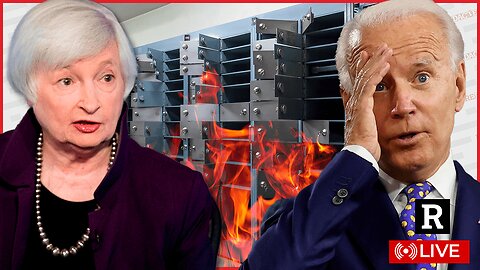Oh SH*T, more banks fail as Biden authorizes Fed and FDIC takeover | Redacted with Clayton Morris