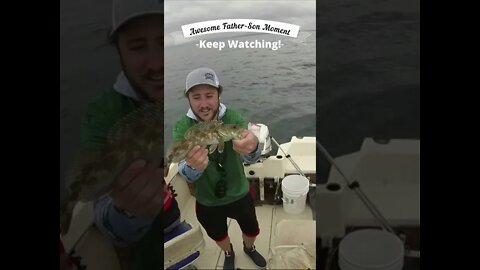 Awesome Sequence of Events #short Father - Son Fishing