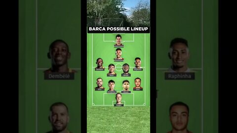 Barcelona Possible Lineup Next Season 🔥🔥