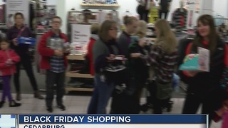 Local shoppers hunt for deals on Black Friday