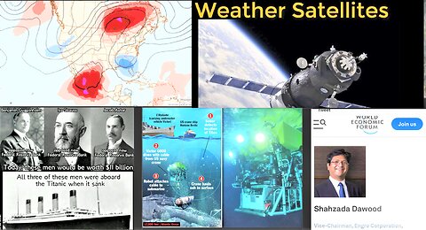 THE SYMBOLISM BEHIND THE "TITANIC SUB" & NEW GLOBAL DIGITIGAL CURRENCY SYSTEM*ET WEATHER CONTROL*