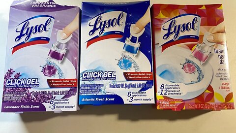Lysol Click-Gel Product Review