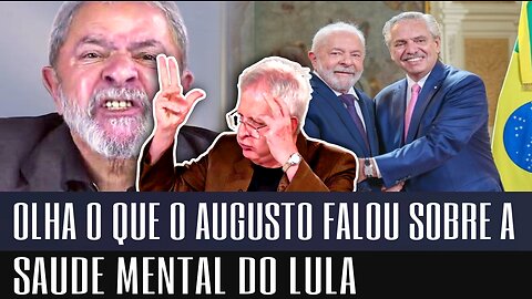 Augusto Nunes: "Lula tem uma cabeça baldia, tem 4 ou 5 neurônios!"