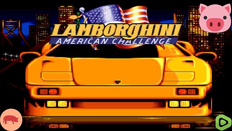 Lamborghini American Challenge Snes Full Gameplay