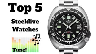 🏆 Top 5 Most Popular Steeldive Watches on AliExpress