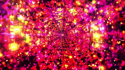 FREE background video vj loop | colorful space galaxy tunnel motion design