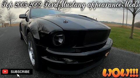 How To Make Your 2005-2009 Mustang Look Better Than Stock Top 15+ Mods