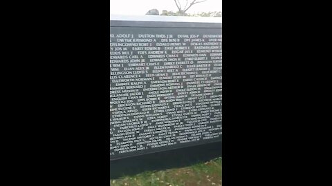 Battle of Okinawa Japan Memorial wall (US Troops)