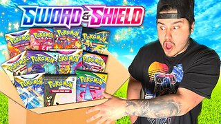 Opening Every Sword & Shield Pokemon Cards Pack!