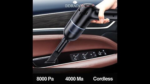 8000Pa Wireless Car Vacuum Cleaner