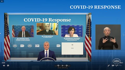 Pediatric COVID Vaccine Messaging - White House Leaders Vis a Vis FDA Advisors - 11/8/21