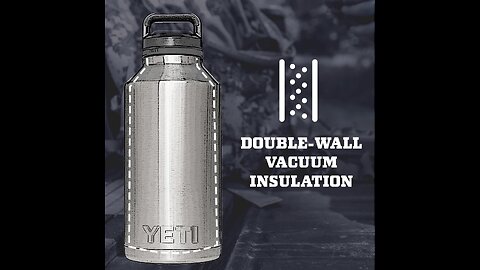 HydroFest Water Bottle 32 oz, 1 Liter water bottle, Wide Mouth Double Wall Insulated Water Bott...