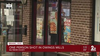 Police investigate shooting at Owings Mills pizza shop