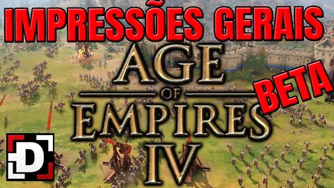 Análise do BETA de AGE OF EMPIRES 4