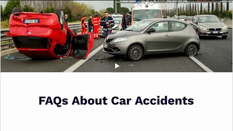 FAQs About Car Accidents