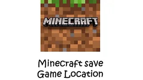 Minecraft | Save game location