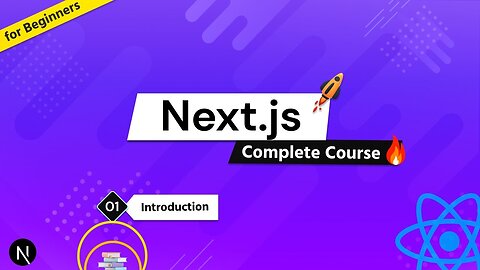Complete Next.js Course for Beginners #1 - Introduction