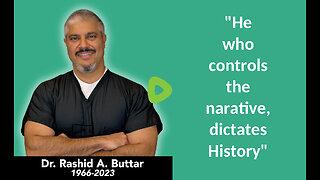 He who controls the narrative dictates history!