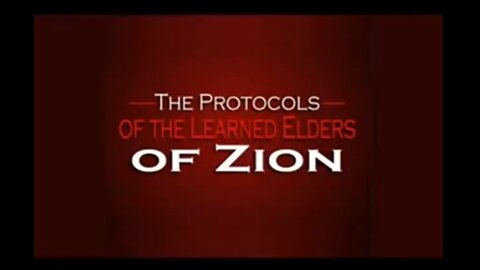 The Protocols of The Learned Elders of Zion (1903): Full Audiobook in modern English