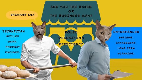 Are you the baker or the businessman?-Breakfast Talk-Episode 6
