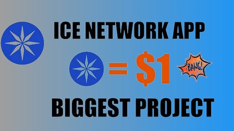 ICE NETWORK NEW BEST MINING APP 2023 || Listen Price 1 ICE = $1