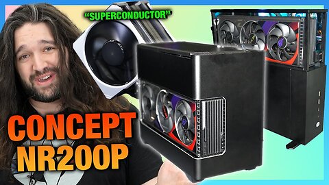 Cooler Master's "Super Conductor" Heatsink, New NR200P Case Concept, & Clever ITX