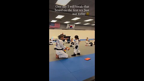 I will not give up! #kids #martialarts