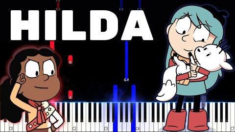 Hilda - Netflix Credit Song - Piano Solo