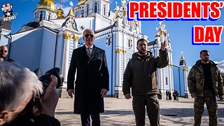 Biden Spends Presidents' Day In Ukraine Paying Their Pensions, Instead Of In Ohio