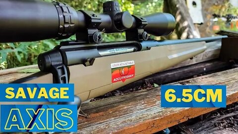 Savage Axis 6.5 creedmoor | 100 yard group test and review