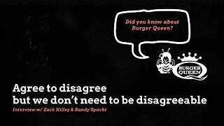 Agree to disagree but we don’t need to be disagreeable: Interview w/ Zack Killey & Randy Spacht