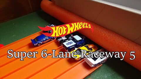 Hot Wheels Super 6-Lane Raceway Tournament (Race 5)