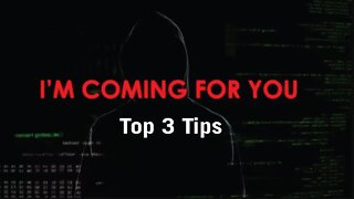 Cyber Alert - Top 3 Tips Don't Let This Happen To You