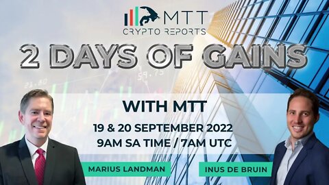 MTT ARE BACK AT IT WITH 2 DAYS OF GAINS!!! #BTC #ETH