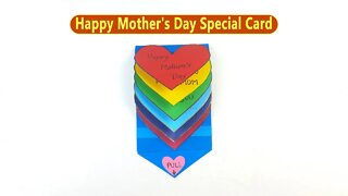 Origami Happy Mother's Day Special Card - Easy Paper Crafts
