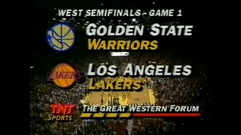 1991-05-05 WCSF Game 1 Golden State Warriors vs Los Angeles Lakers